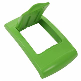 L&aring;g, Enviro, gr&oslash;n, MDPE, med klapl&aring;g, til alle typer affald