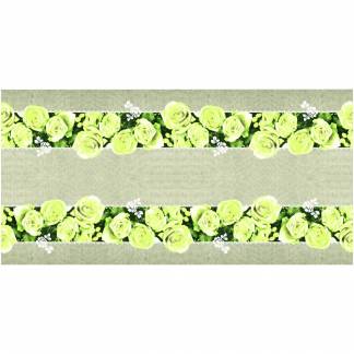 Kuvertløber, Lovely Roses, 24x0,4m, gul