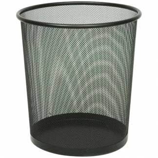 Papirkurv, V-Part, sort, stål