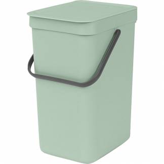 Affaldsspand, Brabantia Sort & Go, jade grøn, plast, 12 l
