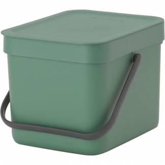 Affaldsspand, Brabantia Sort & Go, grøn, plast, 6 l