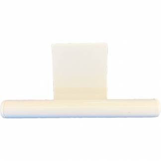 Beslag til affaldsspand, Sækko-Boy, hvid, pulverlakeret stål