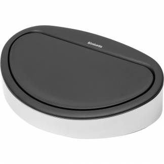 L&aring;g, Brabantia Touch bin, 28,5x43,5x10,9cm, st&aring;l