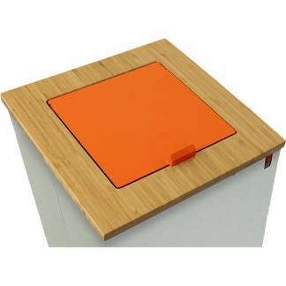 L&aring;g, Lune Paxa, orange, st&aring;l, 65l