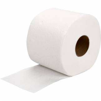 Toiletpapir, ABENA Care-Ness Excellent, 2-lags, 55m x 9,5cm, Ø12cm, hvid