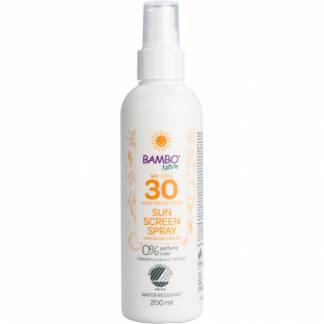Solspray, Bambo Nature, 200 ml, SPF30, til børn