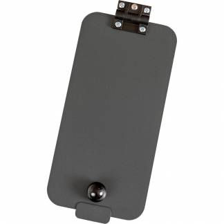 Låg, Tina Trolleys, grå, pulverlakeret stål, rektangulær