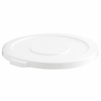 L&aring;g, Rubbermaid Brute, 4,4cm, &Oslash;50,5cm, hvid, plast