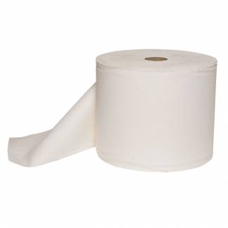 Industriaftørring, Wipex, 1-lags, 152m x 30cm, Ø30cm, hvid