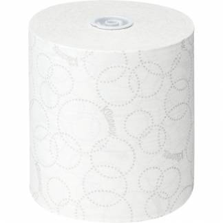 Håndklæderulle, Kimberly-Clark Kleenex, 2-lags, 150m x 19,8cm, hvid, blandingsfibre