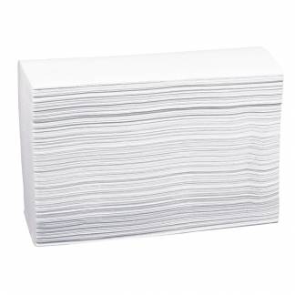 Håndklædeark, ABENA Care-Ness Excellent, 3-lags, W-fold, 32x20,3cm, 8 cm, hvid