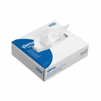 Klud til laboratorie brug, Kimberly-Clark KimCare, 18,6x10,8cm, hvid