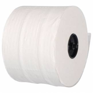 Toiletpapir, ABENA Care-Ness Classic, 2-lags, 100m x 9,8cm , Ø13,2cm, hvid