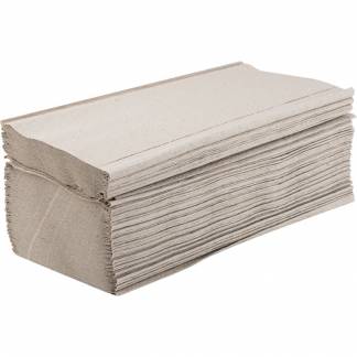 Håndklædeark, neutral, 1-lags, V-fold, 23x25cm, 11,5 cm, ubleget