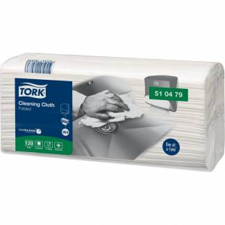 Industriaftørring, Tork W4, 1-lags, 42,8x35,5cm, 10,8 cm, hvid