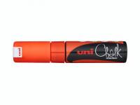 Chalkmarker Uni-ball PWE-5M rød stregbr. 1,8-2,5mm