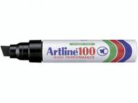 Marker Artline 100 permanent sort 7,5-12mm