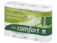 K&oslash;kkenrulle Wepa 2-lags hvid 26cmx14m 64ark 32rul/pak