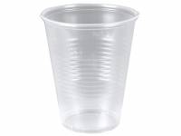 Plastikglas blød 30cl PP (øl) 50stk/ps (målestreg 0,3)