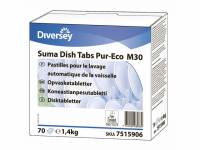 Maskinopvasketabs Suma Dish Tab Pur-Eco M30 70stk 1x1x1mm (70EA)