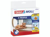 T&aelig;tningsprofil tesa hvid P-profil 5,5x9mmx25m 5391 nr. 320230