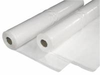 Plastik PE hvid 2x50mx0,15mm UV-b 13,8kg foldet 1 gang