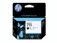HP 711 black ink cartridge, 80 ml