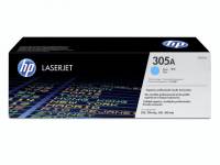 Color LaserJet 305A cyan toner cartridge