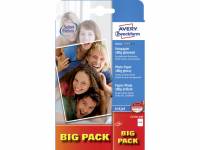 Fotopapir 10x15cm 180g Glossy t/inkjet 1 foto/ark 100ark/pak