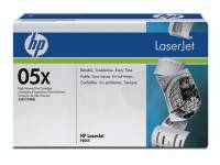 LaserJet 05X black toner, high capacity