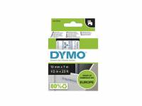 Labeltape DYMO D1 45011 S0720510 12mmx7m blå på klar