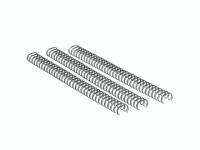 Spiralrygge Fellowes 3:1 wire 6mm sølv A4 2-35stk 100stk/pak