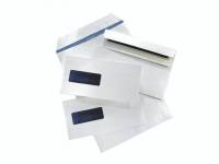 Kuverter m/rude hvid 110x220mm M65 90g Mailman 13378 DS 100stk/pak