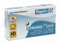 Hæfteklammer Rapid 23/8 Strong 1000stk/pak