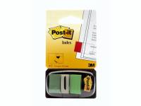 Post-it indexfaner 680-3 grøn 25,4x43,2mm 50stk/pak