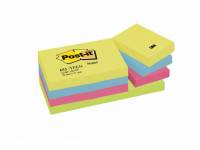 Post-it notes neon 38x51mm 4 ass farver 12blk/pak 653TFEN