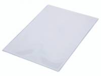 Magnetlomme A5 &aring;ben top 50stk/pak Hvid 1x1x1mm (50EA)