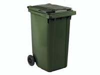 Affaldscontainer 240L grøn UV-resistent