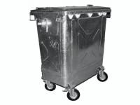 Affaldscontainer 770L grå UV-resistent