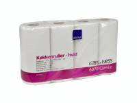 K&oslash;kkenrulle Care-Ness 2-lags hvid 22,5cmx17,85m 70ark 28rul/pak