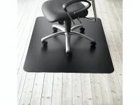 Stoleunderlag 120x150cm sort uden pigge lige kant 2,4mm Sort 1x1x1mm (1)