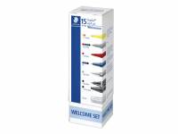 Multisæt Staedtler Triplus Welcome set 15 dele i holder