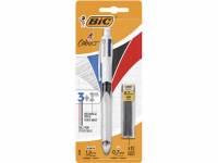 Kuglepen Bic 4C Color Multifunction blå/sort/rød/grafitstift