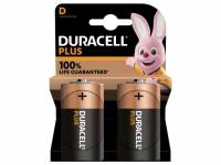 Batteri Duracell Plus Power D alkaline 2stk/pak 1x1x1mm (2EA)