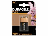 Batteri Duracell Plus Power 9V alkaline 1stk/pak 1x1x1mm (1EA)
