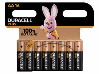Batteri Duracell Plus Power AA alkaline 16stk/pak Special offer