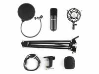 Sandberg Streamer USB Microphone Kit Mikrofon Kabling -27dB Envejs Sort