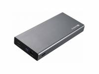 20.000 mAh PD 100W PowerBank USB-C, Alu