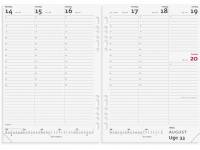 Ugekalender System A5 Refill 15x21cm h&oslash;jformat 2023 2950 00