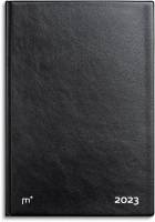 Ugekalender City Diplomat 16,8x24,5cm vinyl sort 2023 1940 00